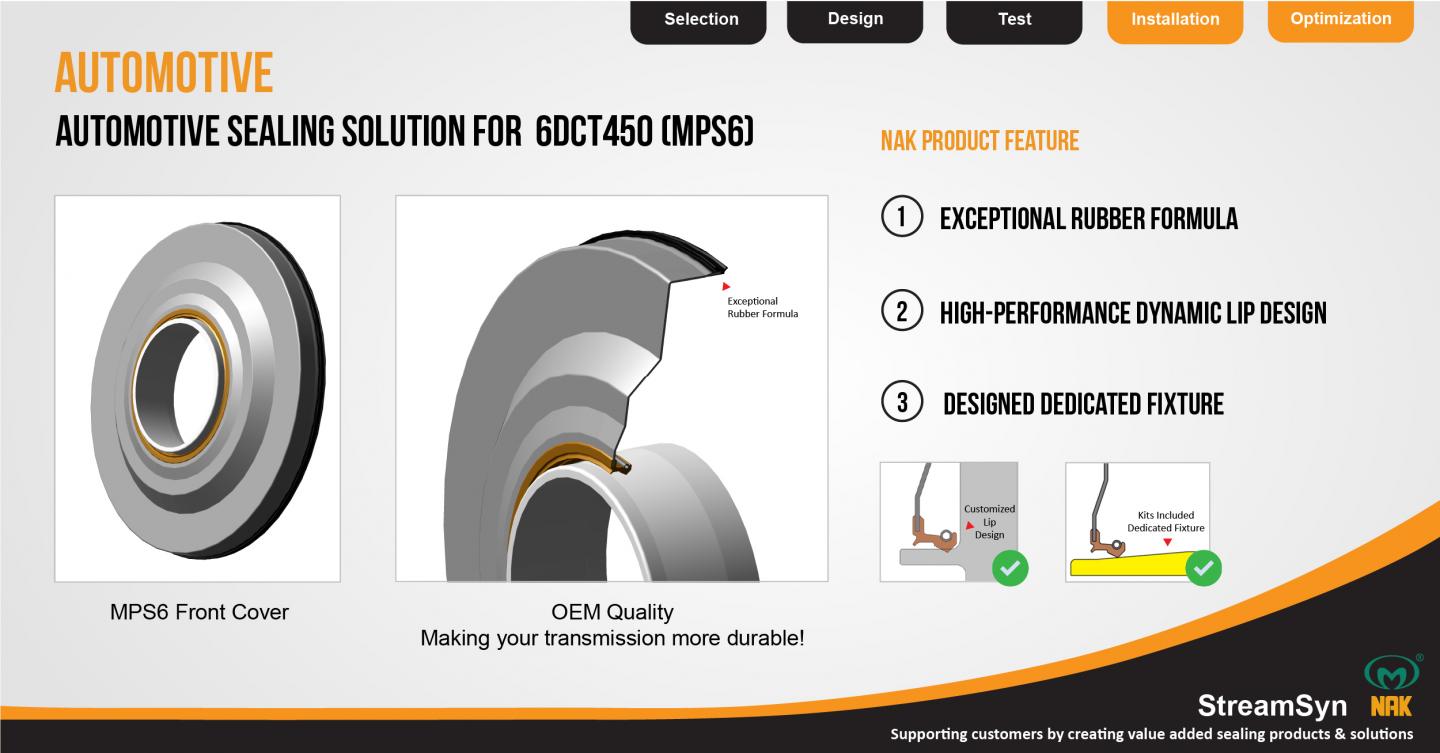 Oil Seals NAK Sealing Technologies Corporation