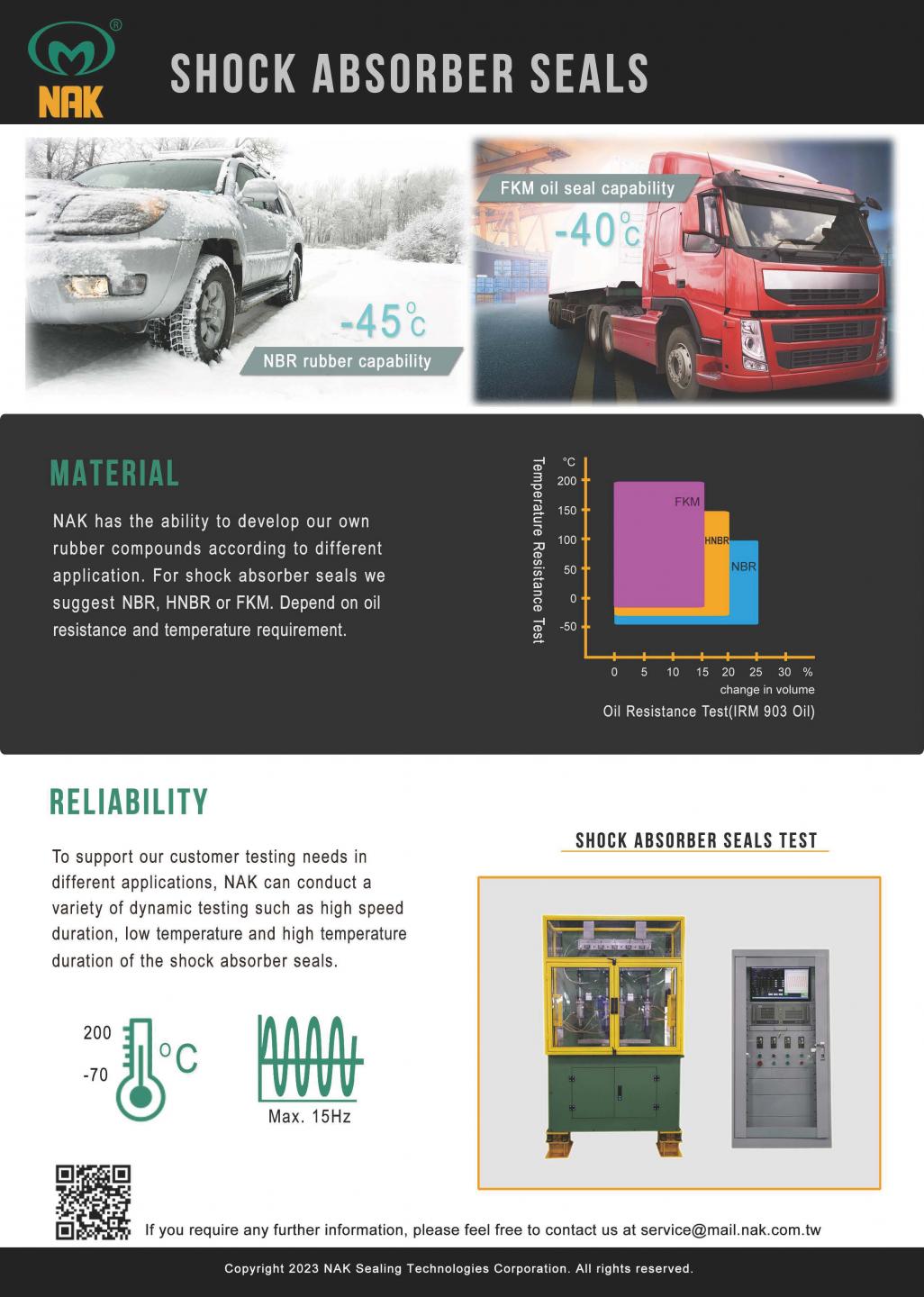 Oil Seals NAK Sealing Technologies Corporation