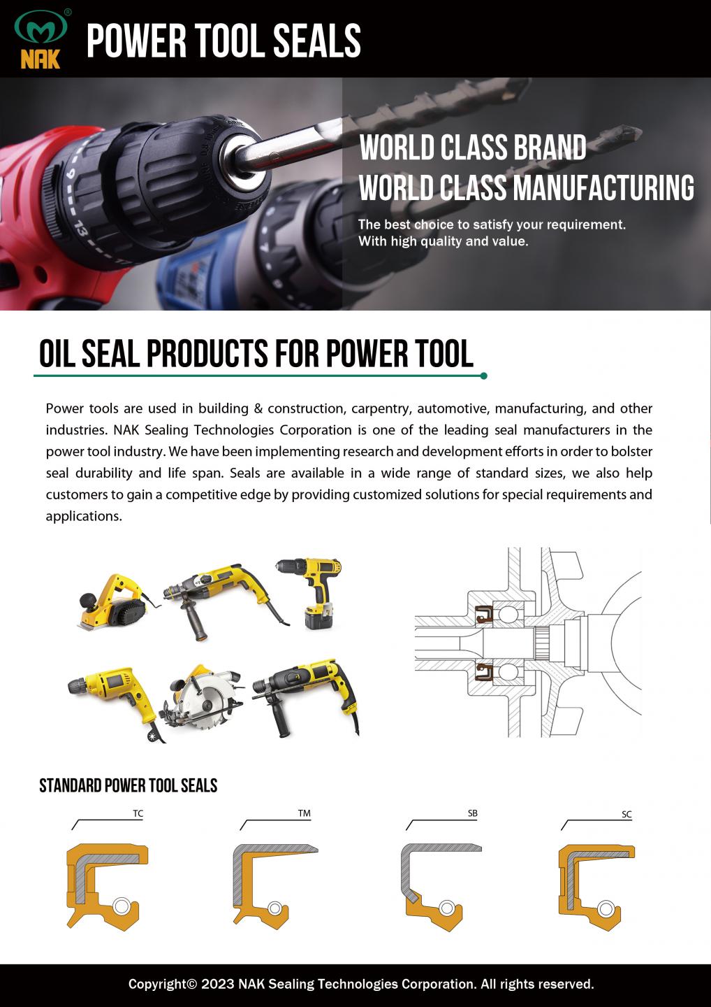 Oil Seals NAK Sealing Technologies Corporation